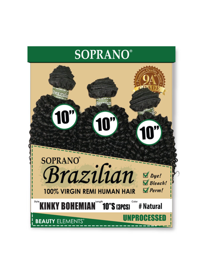 Sop-Brazillian Kinky Bohemian WW 10s #Natural