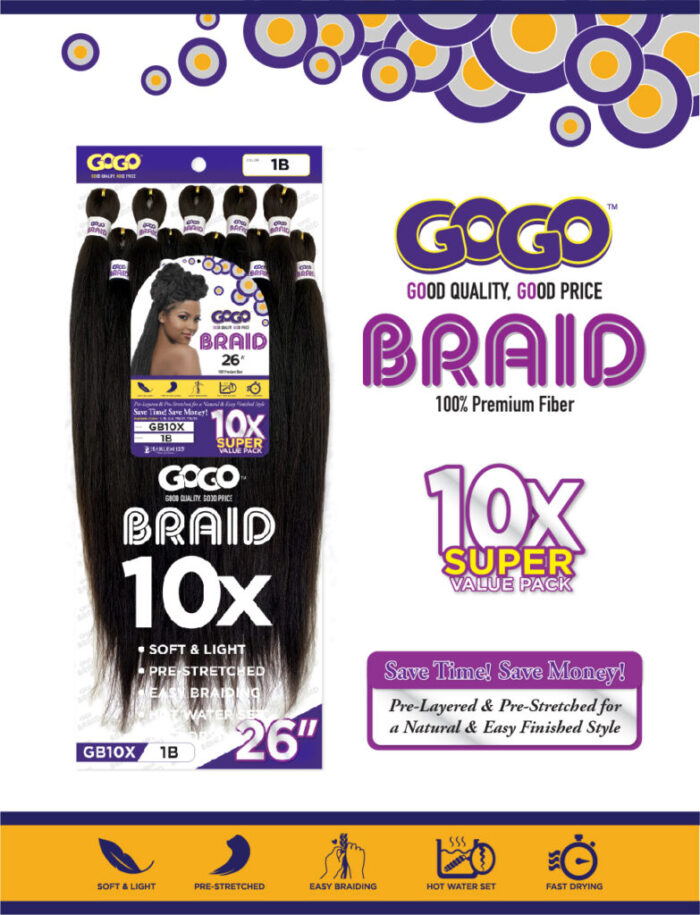 HARLEM 10X GOGO BRAID 26"